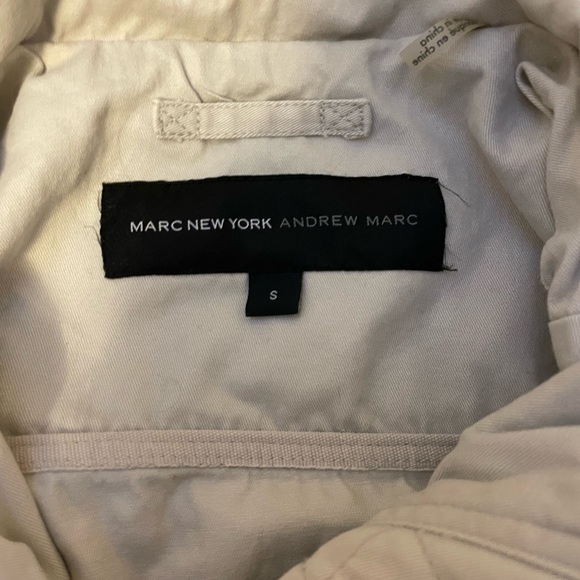 Andrew Marc Light Overcoat - Picture 3 of 3